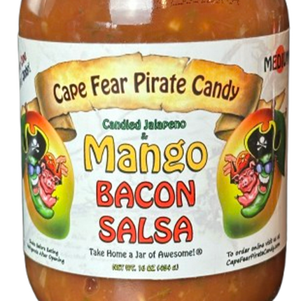 Mango Bacon Salsa, Cape Fear Pirate Candy