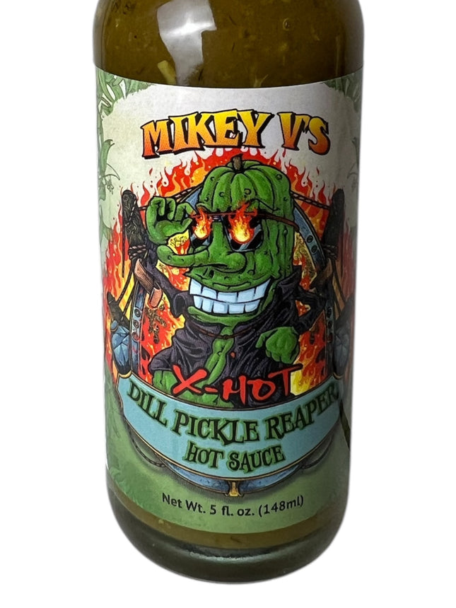 Mikey Vs Dill Pickle Reaper Hot Sauce