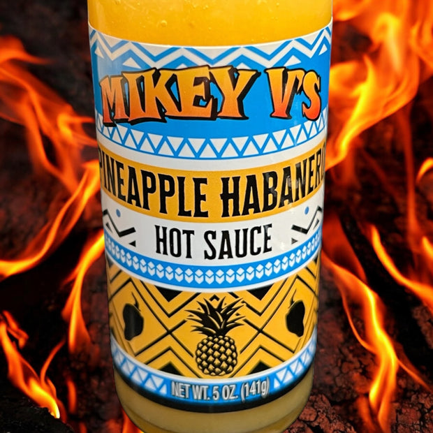 Mikey V's Pineapple Habanero Hot Sauce