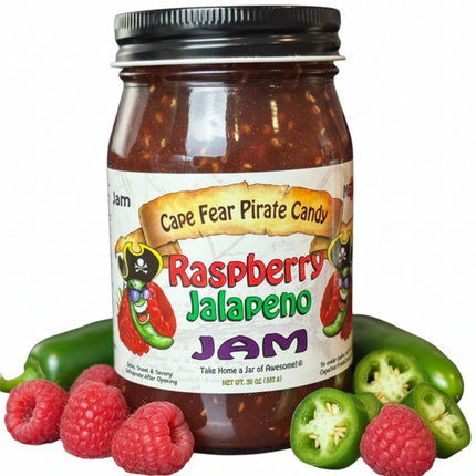 Raspberry Jalapeno Jam