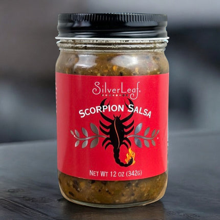 Silverleaf Hot Scorpion Salsa - Made with Scorpion Peppers